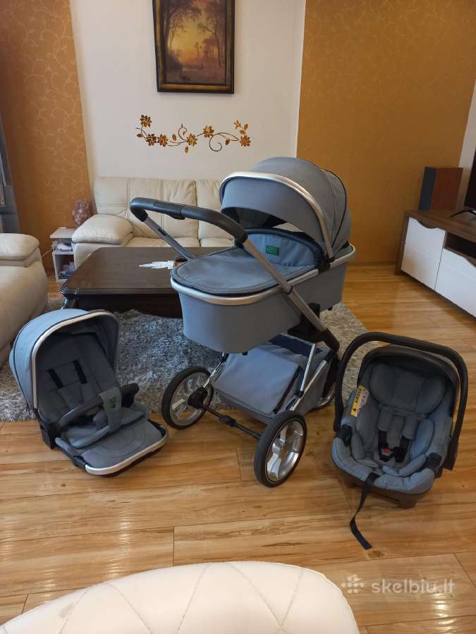 Moon 3in1 universalus vežimėlis