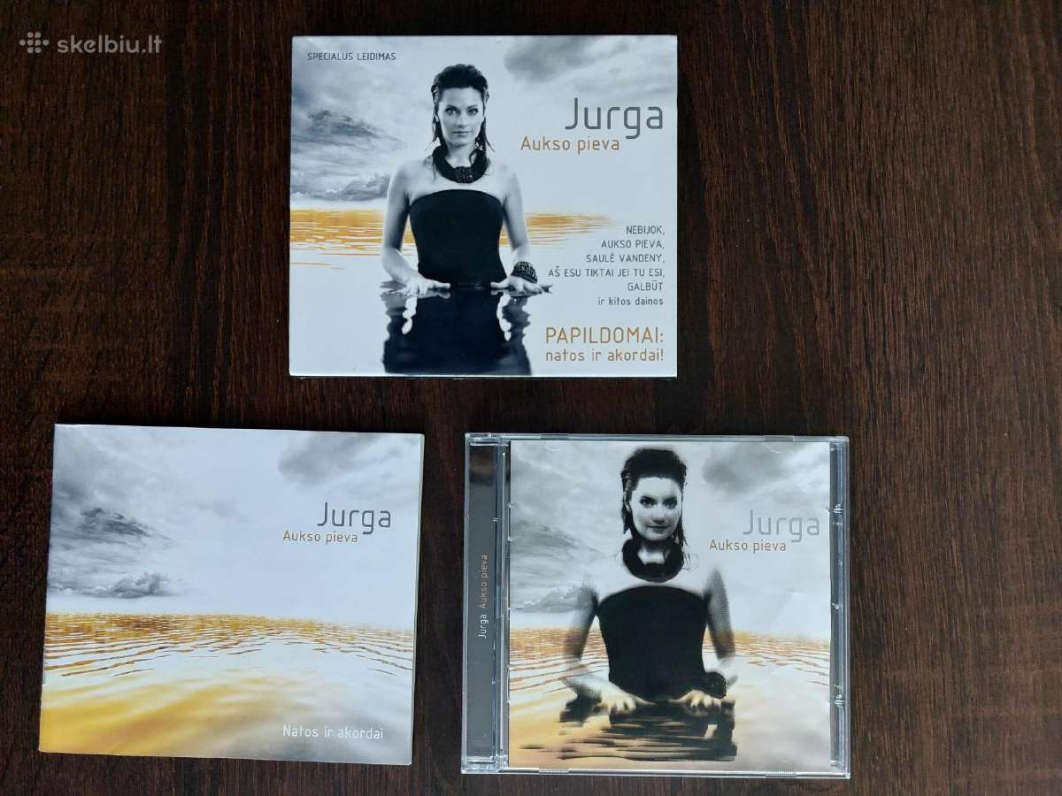 Jurga Aukso pieva CD mp3 - nuotraukos Nr. 3