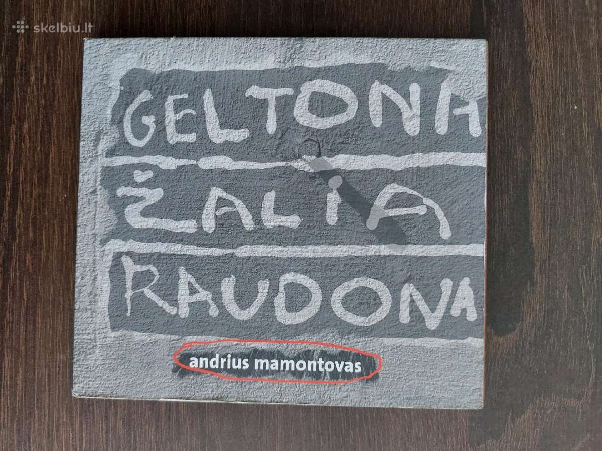 A.mamontovas Geltona,žalia,raudona CD