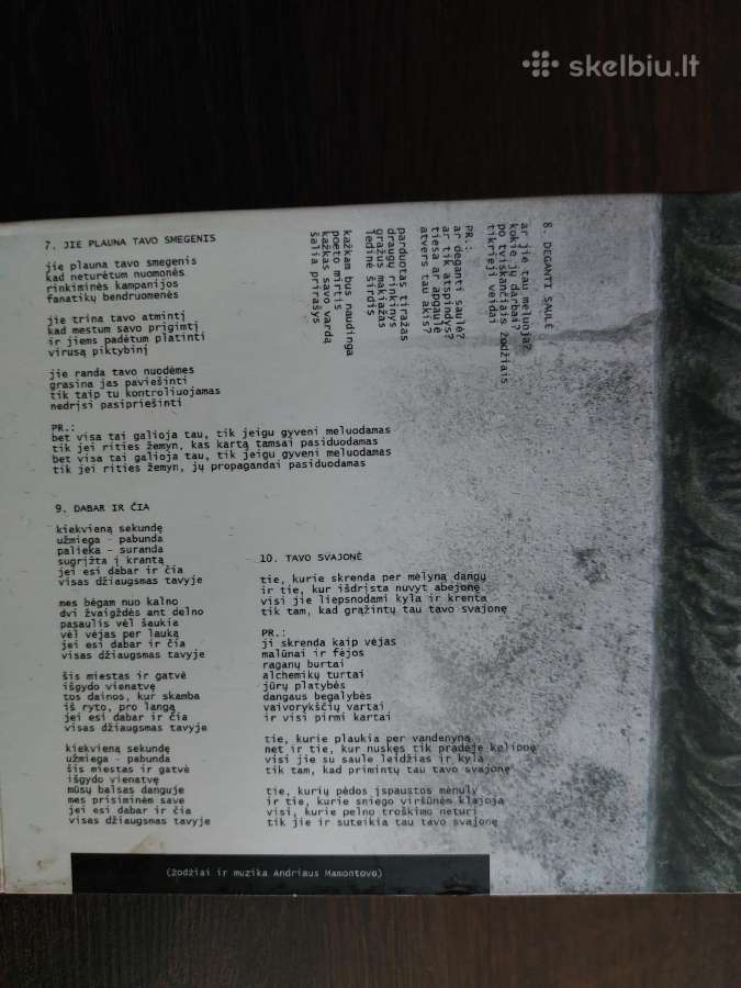 A.mamontovas Geltona,žalia,raudona CD - nuotraukos Nr. 3