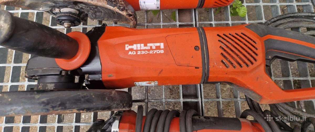 Hilti kampinis šlifuoklis