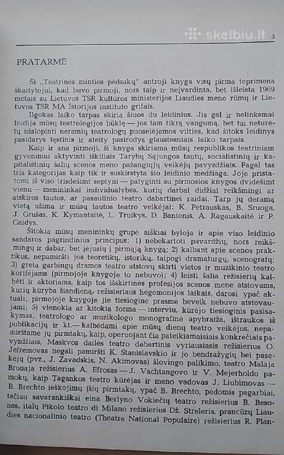 Teatrinės minties pėdsakais. Kn. 2 - nuotraukos Nr. 3