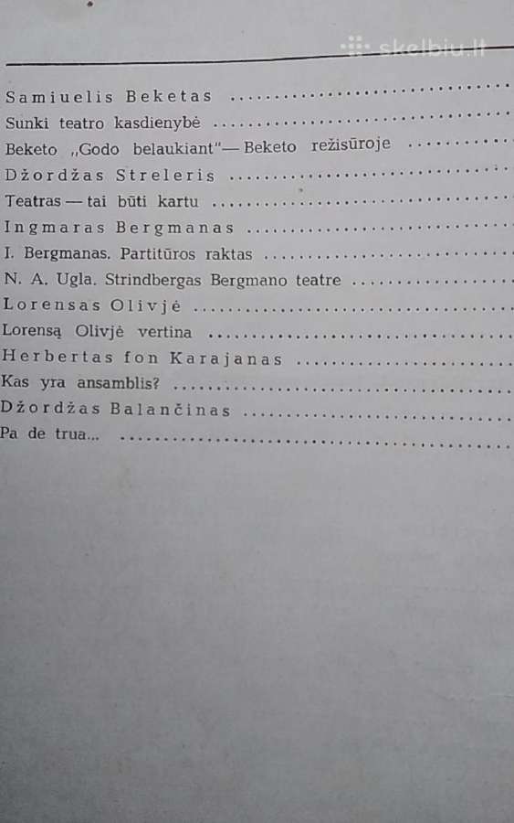 Teatrinės minties pėdsakais. Kn. 2 - nuotraukos Nr. 10