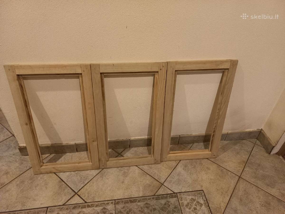 Uosiniai fasadai/durelės/rėmeliai