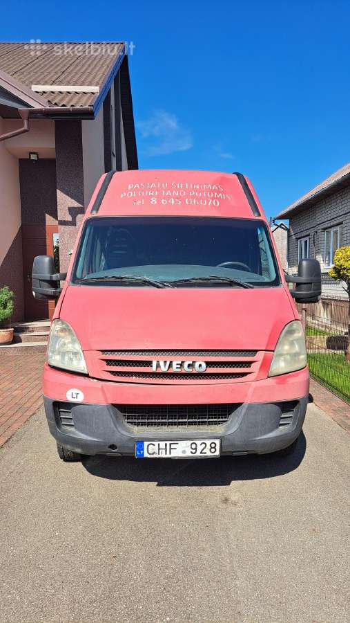 Iveco 35c15v poliuretano putų purškimo įranga