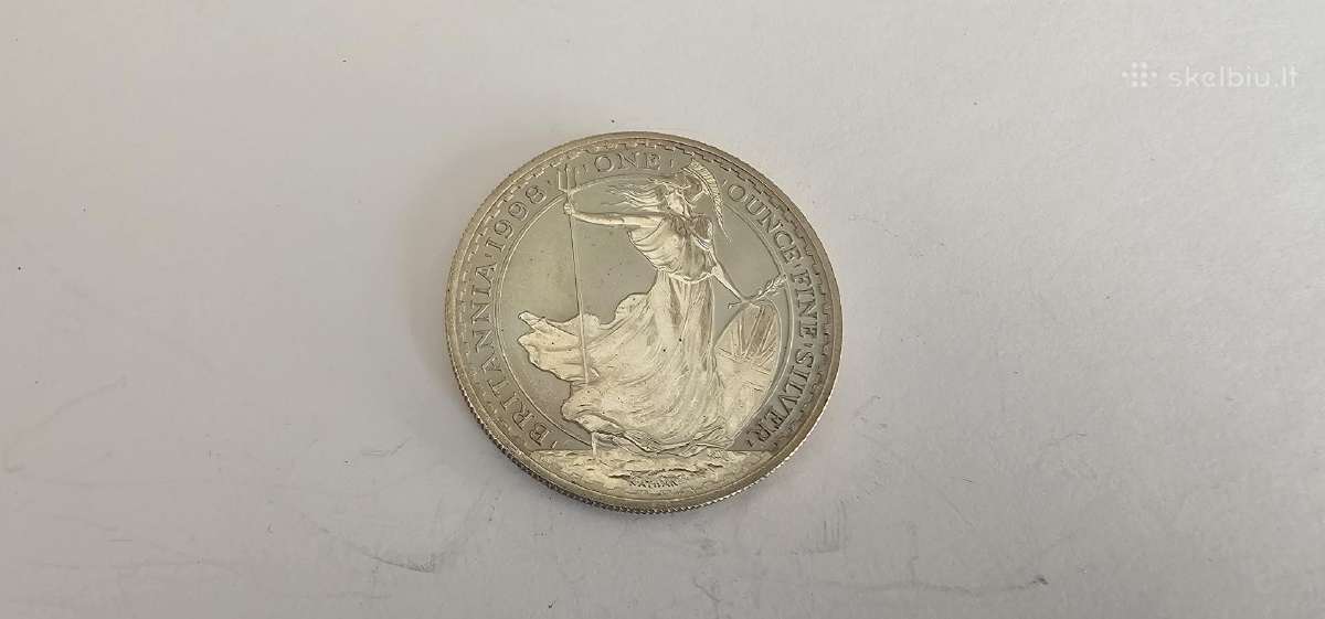 1998 1 oz Anglija - nuotraukos Nr. 2
