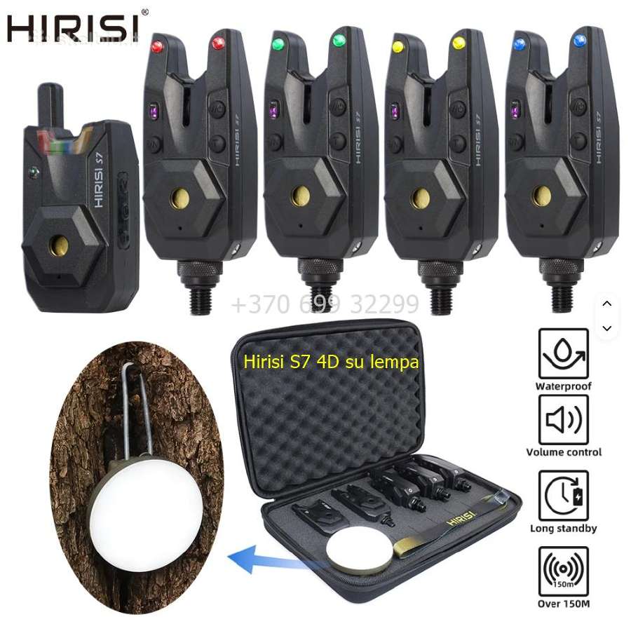 Kibimo indikatoriai signalizatoriai Hirisi S7 - nuotraukos Nr. 4