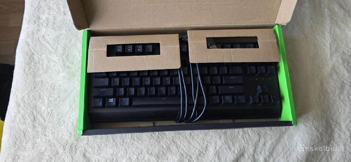 Razer Blackwidow V3 Green Switches - nuotraukos Nr. 2
