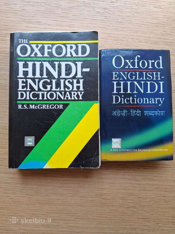Žodynas Hindi-english ir English-hindi