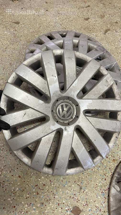 Originalūs Volkswagen R16 ratų gaubtai, 4 vnt. - nuotraukos Nr. 5