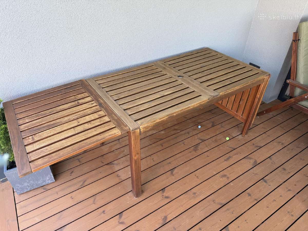 Ikea lauko valgomasis stalas - nuotraukos Nr. 3