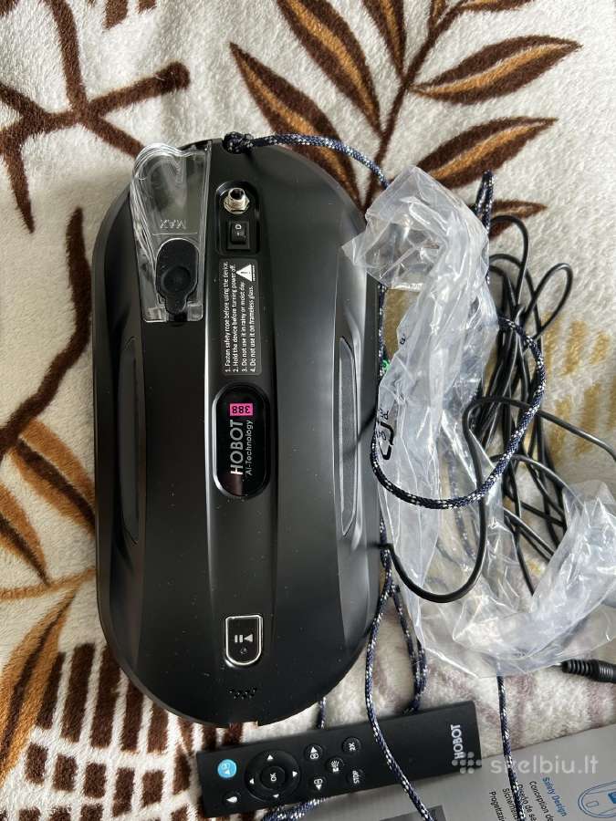 Parduodu langų valymo robotą Hobot 388 ultrasonic