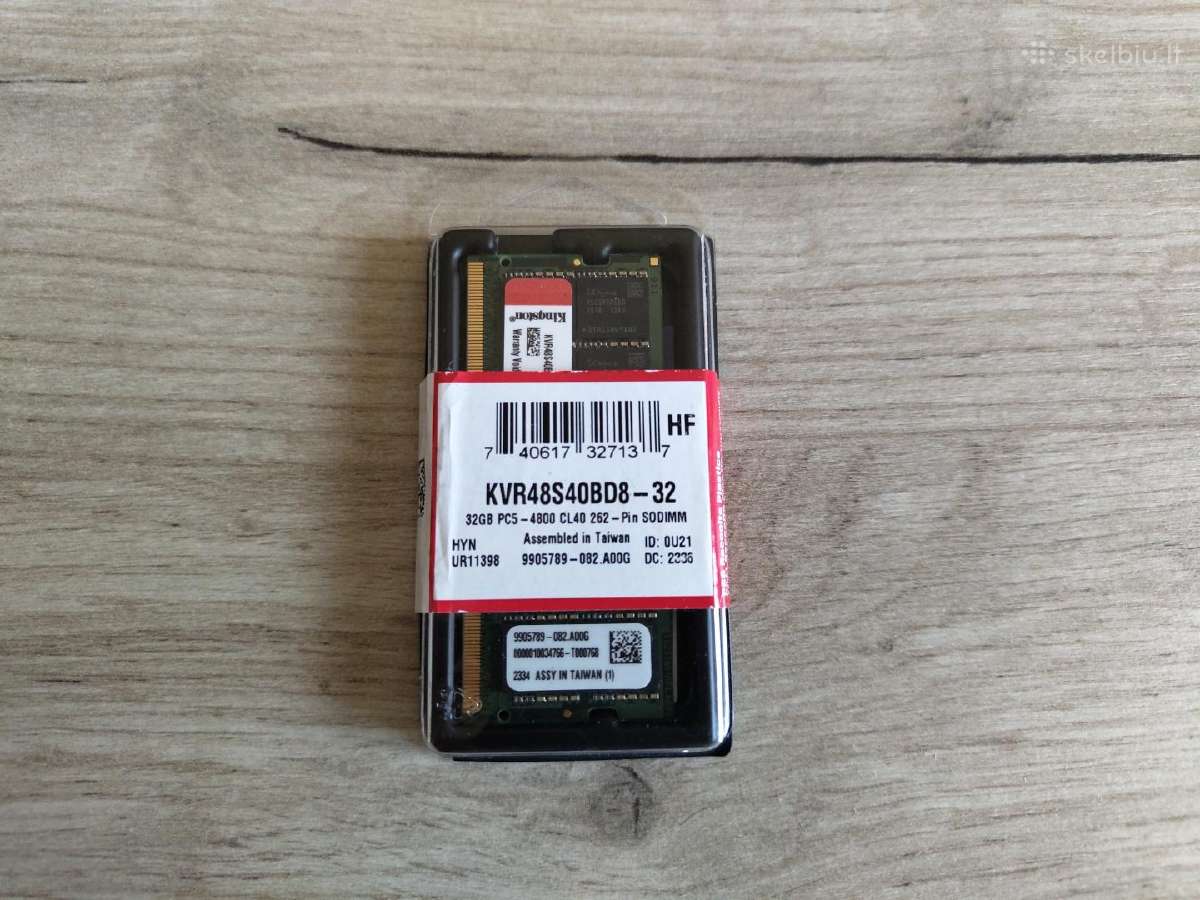 Sodimm ddr5 kvr48s40bd8-32