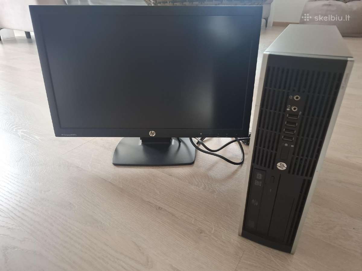 Hp Compaq 6200 Pro + Hp 24' ekranas