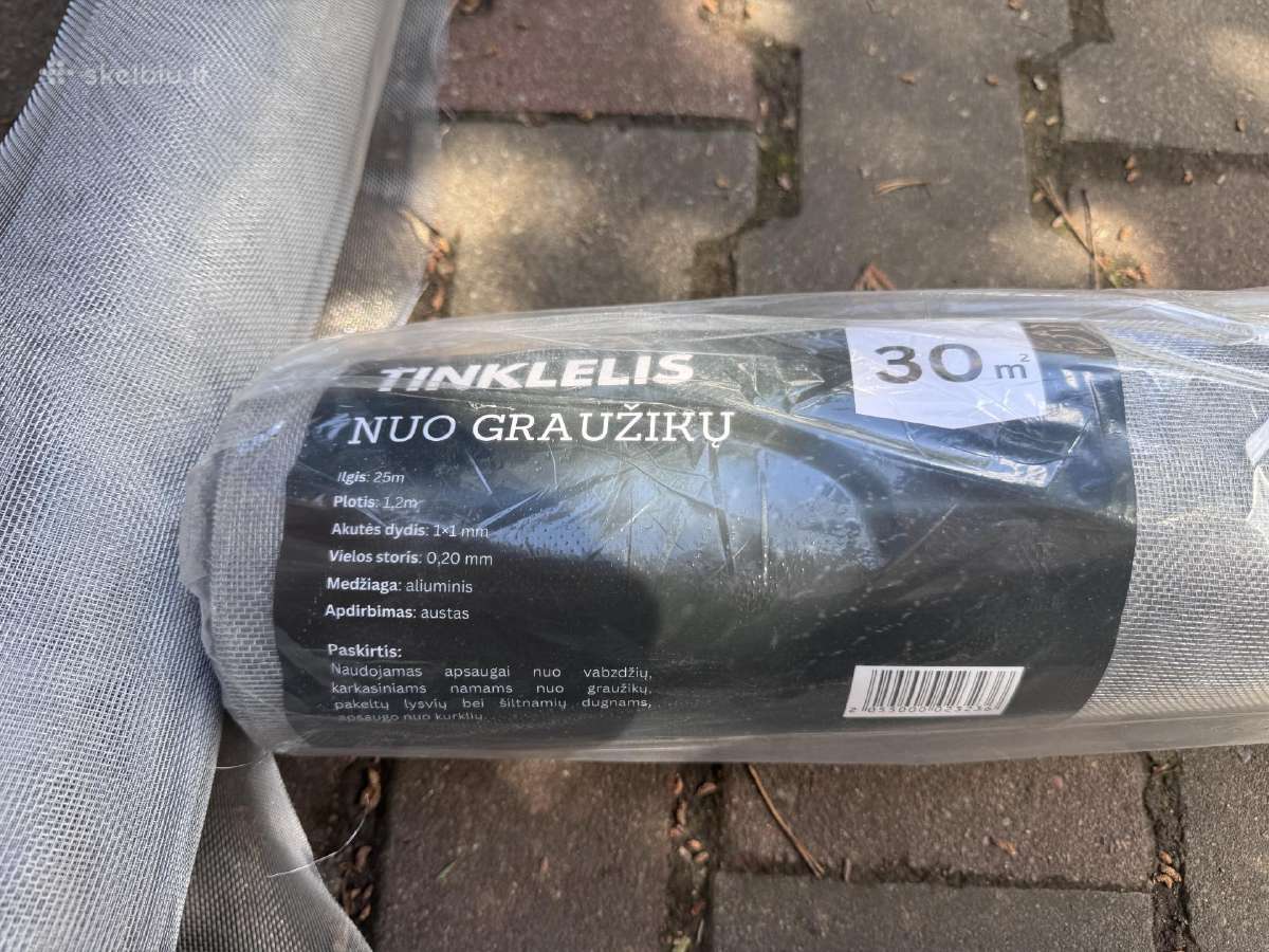 Tinklelis nuo pelių ir kitų graužikų, aliuminis - nuotraukos Nr. 2