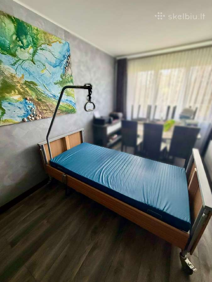 Elektrinė funkcinė lova su priešpraguliniu čiuž.
