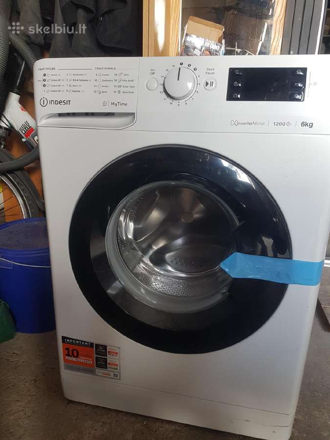 Skalbimo masina Indesit 6kg Nauja