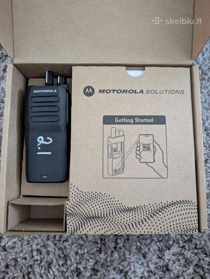 Naujos Motorola R2 Uhf Profesionalios racijos