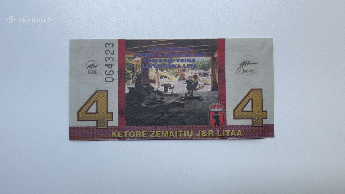 Žemaitiskas suvenyrinis litas