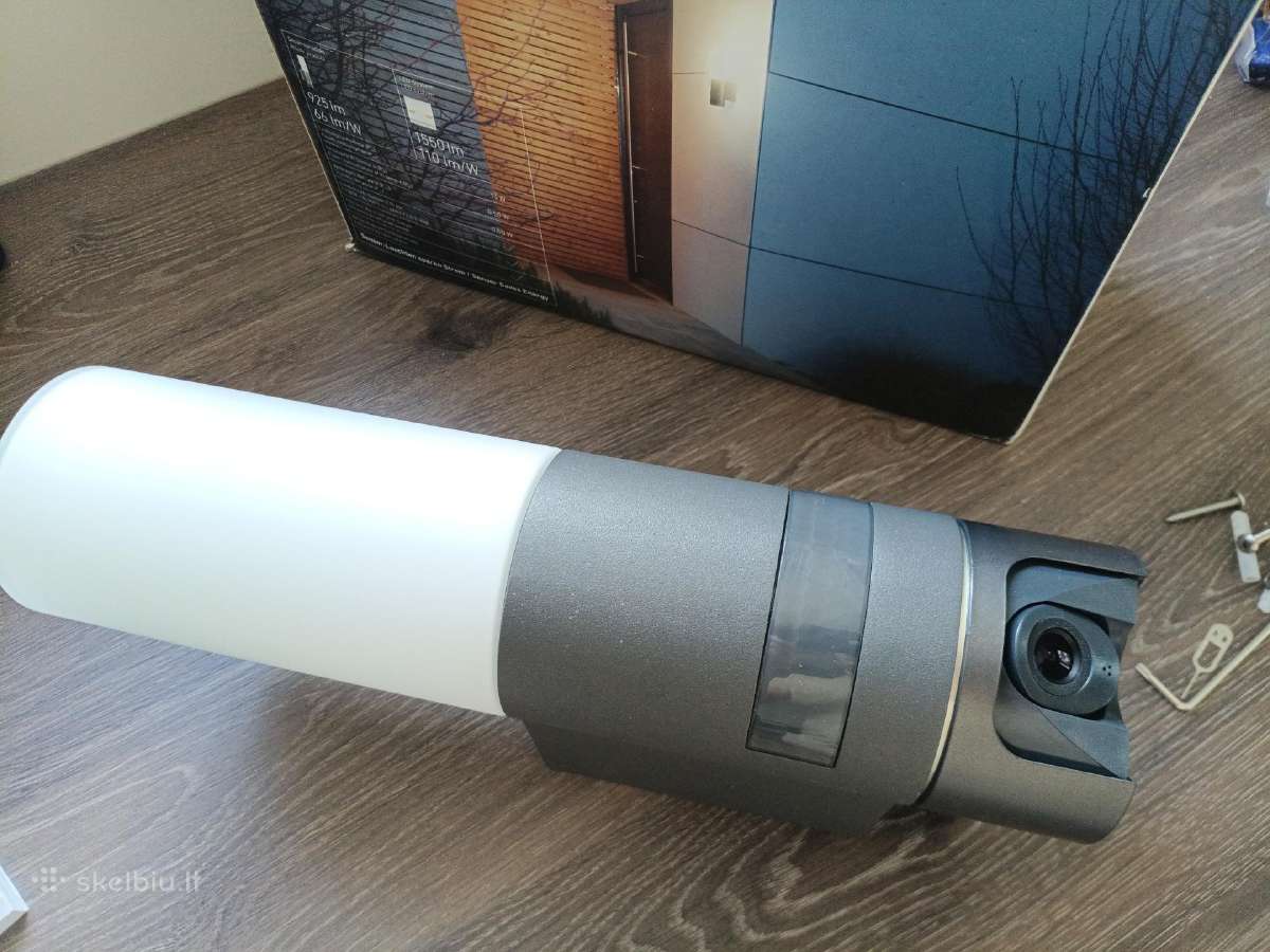 Steinel L620 Cam namų WiFi kamera lauko šviestuvas - nuotraukos Nr. 4
