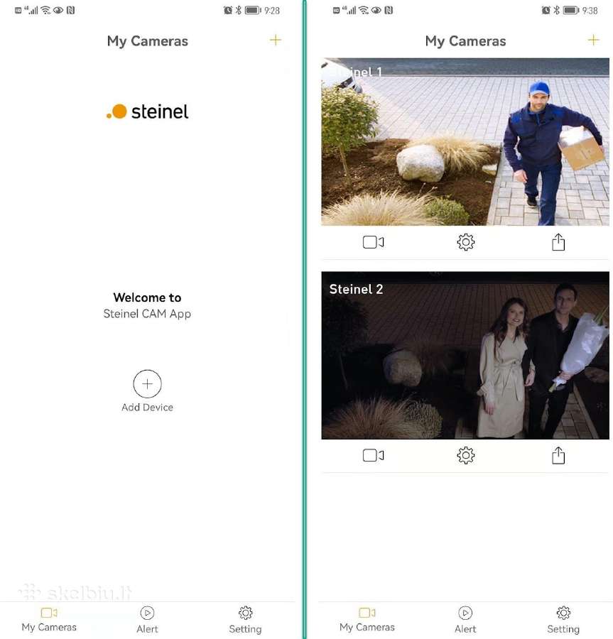 Steinel L620 Cam namų WiFi kamera lauko šviestuvas - nuotraukos Nr. 2