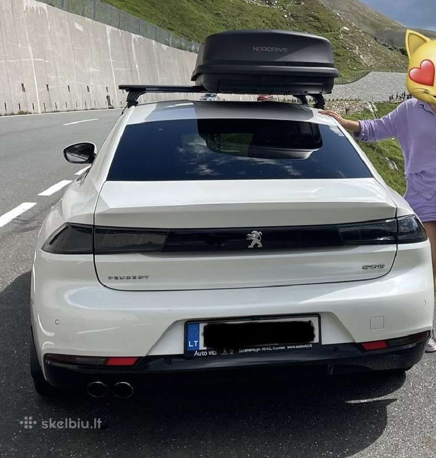 Stogo skersiniai skirti Peugeot 508 II sedanui