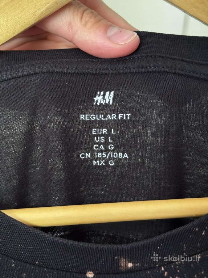 H&m vyriški marškinėliai su ornamentais - nuotraukos Nr. 5
