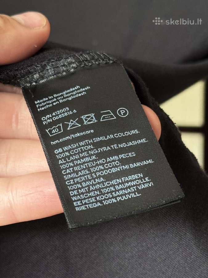 H&m vyriški marškinėliai su ornamentais - nuotraukos Nr. 18