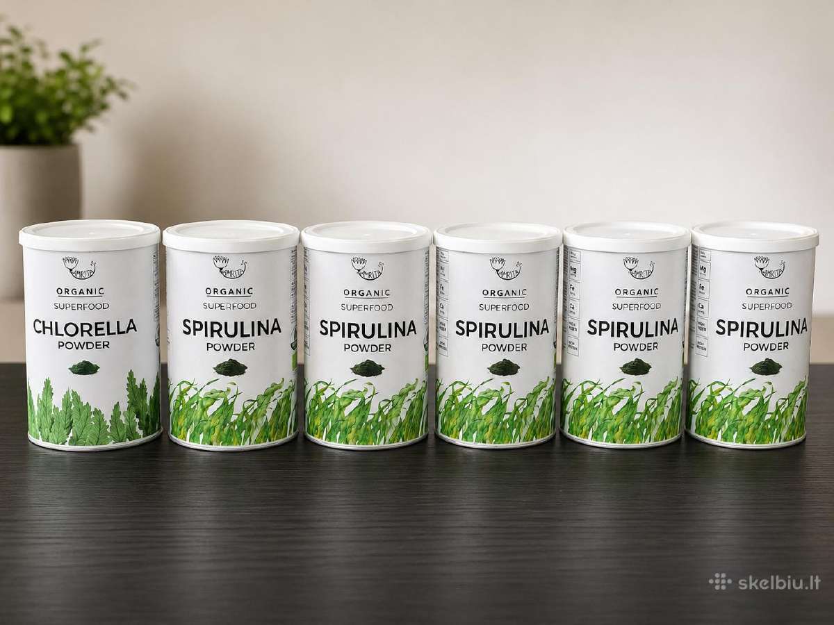Ekologiška Spirulina (milteliai)