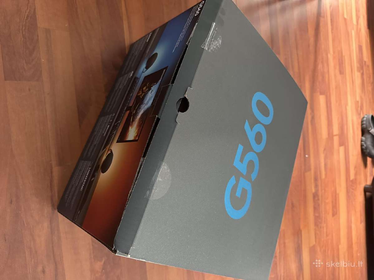 Su garantija - Logitech G560 Kolonėlės 120w 2.1