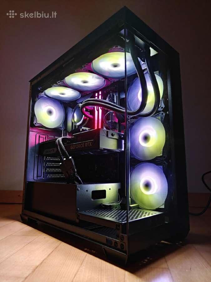 Žaidimų Pc Rtx 5070ti, Intel 14900k, 32gb RAM Ddr5