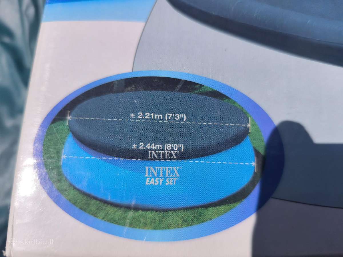 Intex baseino uždangalas nuo šiukšlių 244, 221 cm