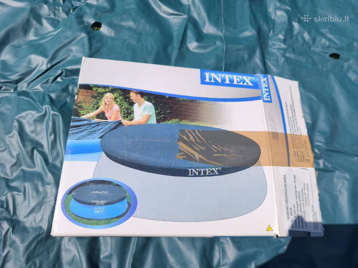 Intex baseino uždangalas nuo šiukšlių 244, 221 cm - nuotraukos Nr. 2