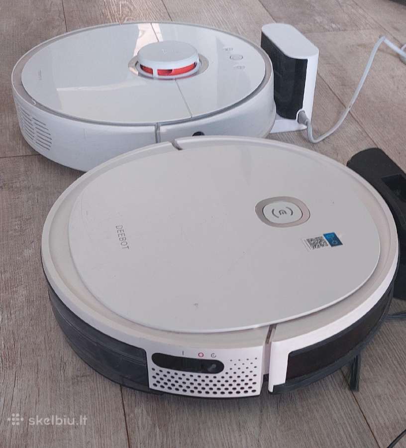 Surblis -robotas Roborock S50 ir Deebot U2