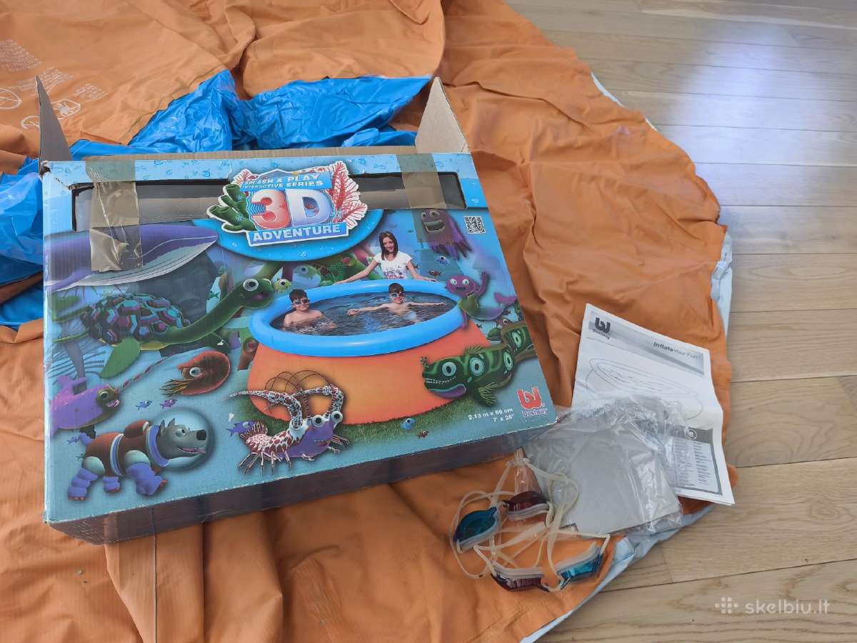Didelis Bestway 3D baseinas su 3D akiniais 2.13 m - nuotraukos Nr. 2