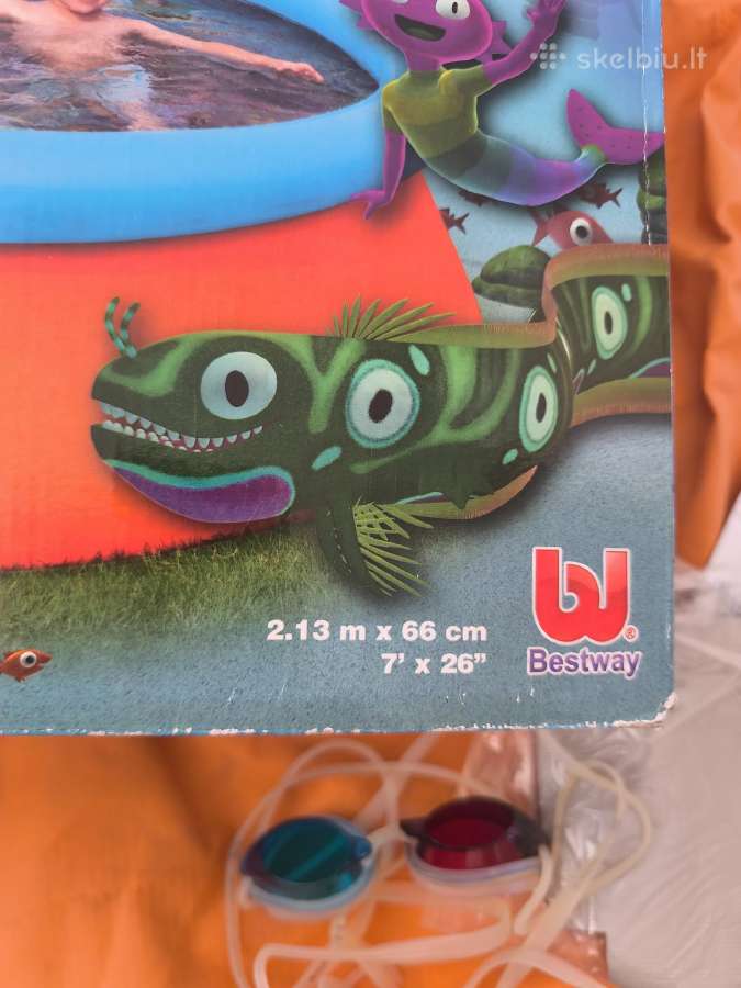 Didelis Bestway 3D baseinas su 3D akiniais 2.13 m - nuotraukos Nr. 6