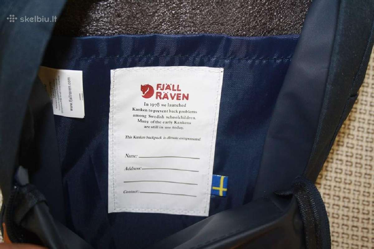 Parduodu kuprine Fjällräven - nuotraukos Nr. 3