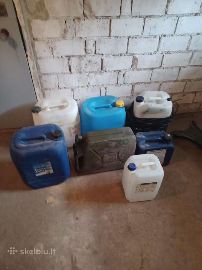 Plastikinės talpos