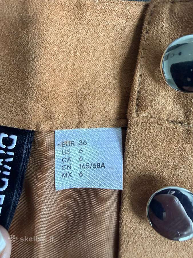 Moteriškas H&m kokybės oranžinis sijonas - nuotraukos Nr. 2