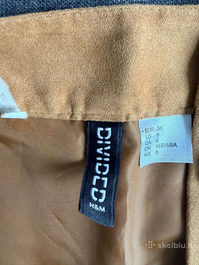Moteriškas H&m kokybės oranžinis sijonas - nuotraukos Nr. 4