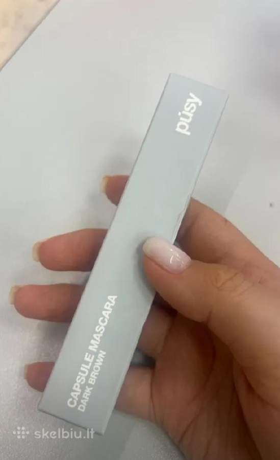 Pusy dark brown capsule mascara termotušas