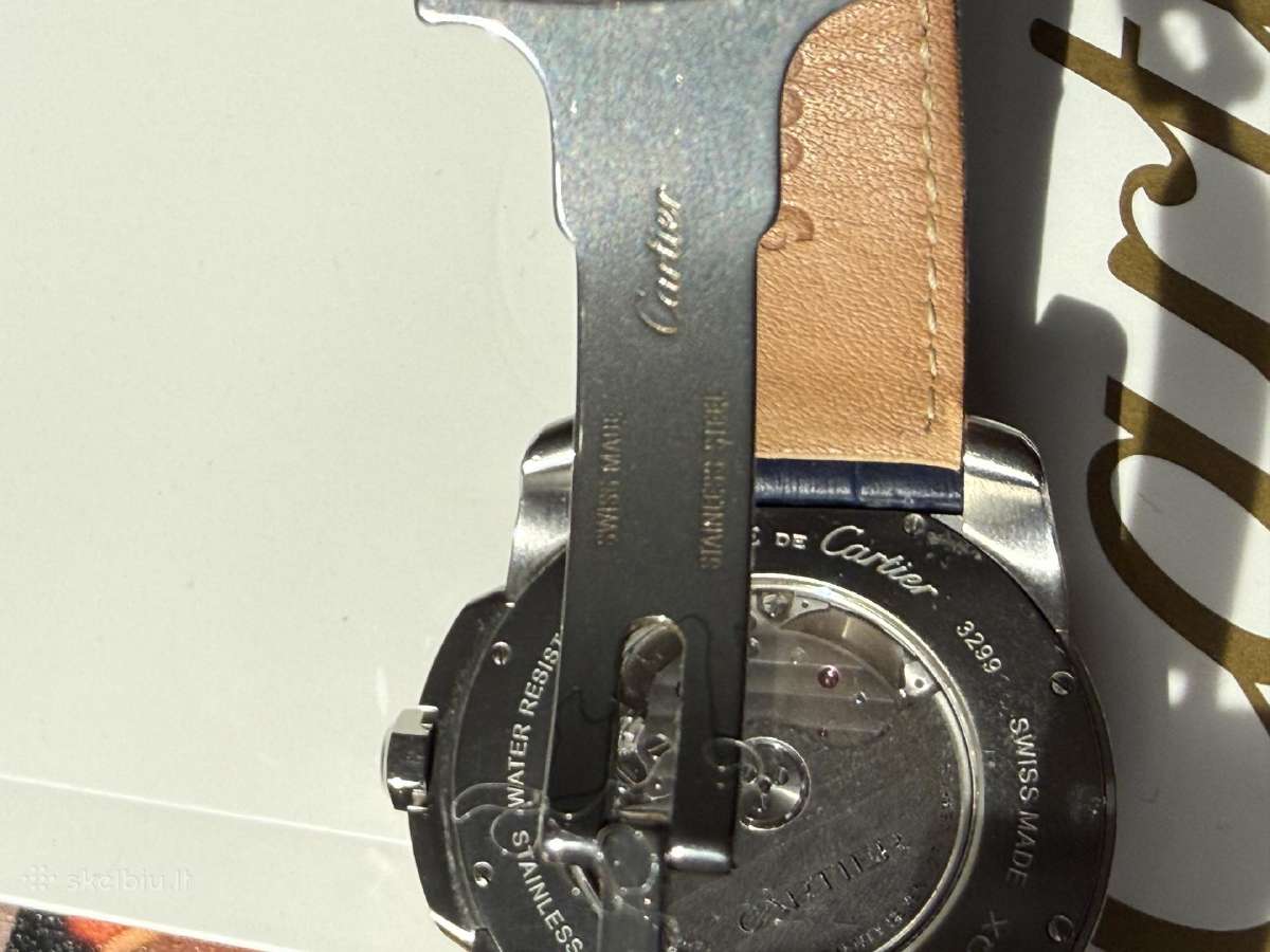 Cartier originalus laikrodis 42 mm - nuotraukos Nr. 4