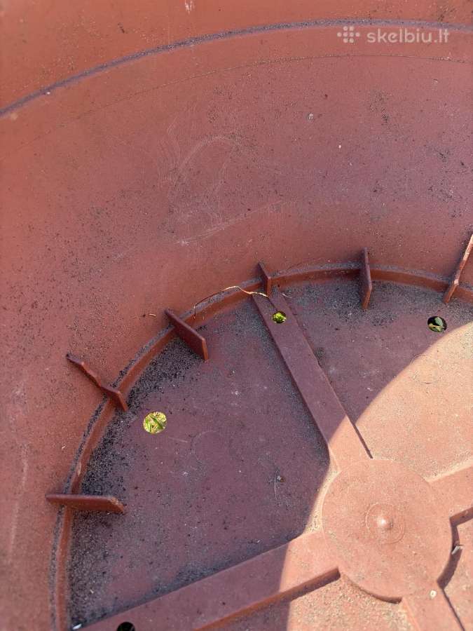 Įvairių dydžių plastikiniai vazonai - nuotraukos Nr. 5