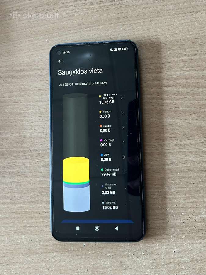 Tvarkingas, pilnai veikiantis Xiaomi Redmi Note 9 - nuotraukos Nr. 20