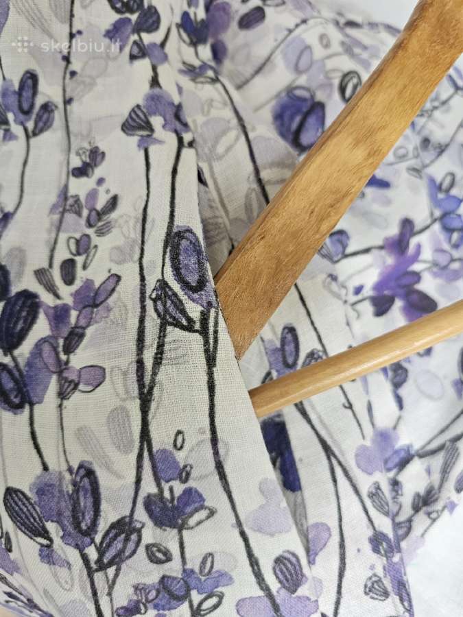 Lininė suknelė print on linen - nuotraukos Nr. 4