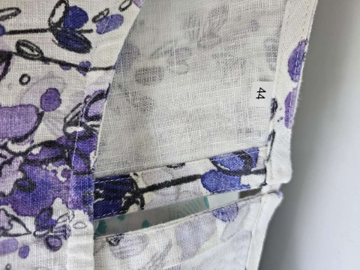 Lininė suknelė print on linen - nuotraukos Nr. 5
