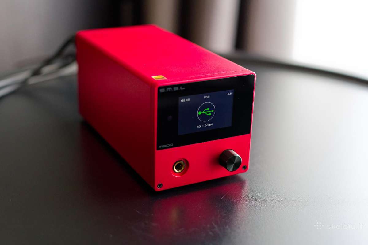 Smsl M500 Dac/ausinių stiprintuvas su Xlr laidais