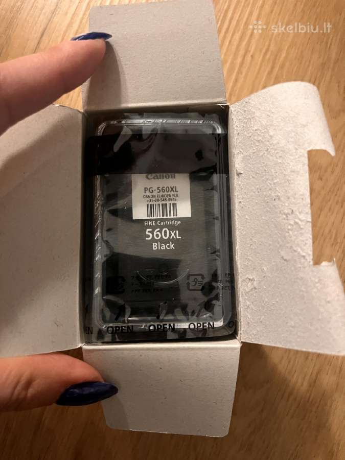 Canon 560 black XL rašalo kasetė - nuotraukos Nr. 2