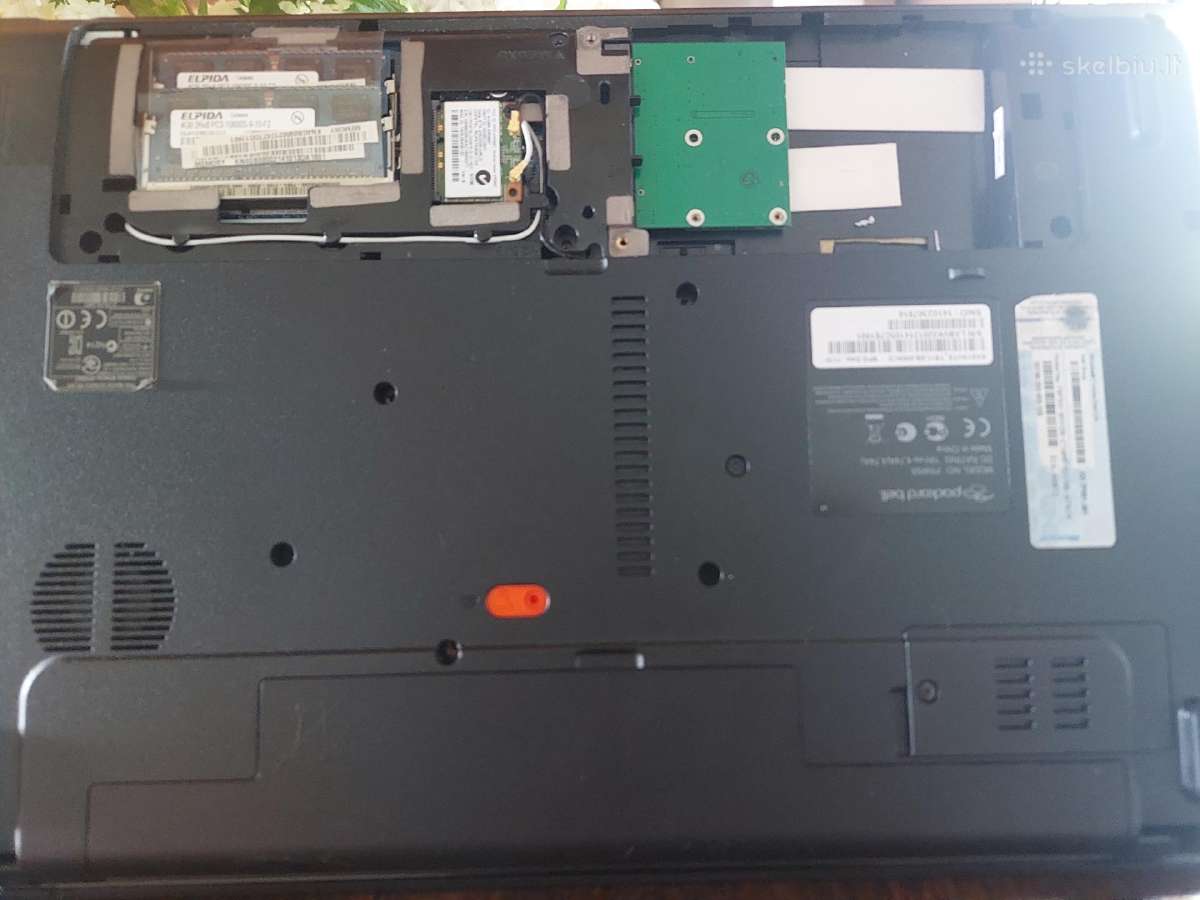 Packard Bell Ts11sb 8gb/amd A8-3500m/128gb SSD - nuotraukos Nr. 3