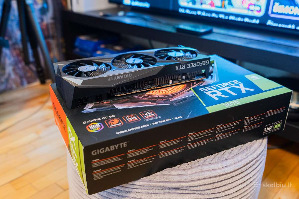 Gigabyte Geforce Rtx 3070 Gaming Oc 8gb Ddr6